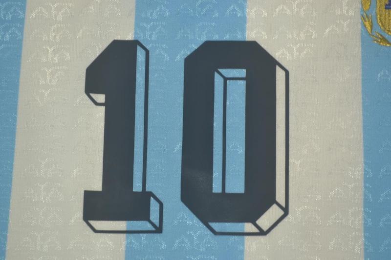Camisa Retrô Argentina Home 96/97 "Ortega" N°.10