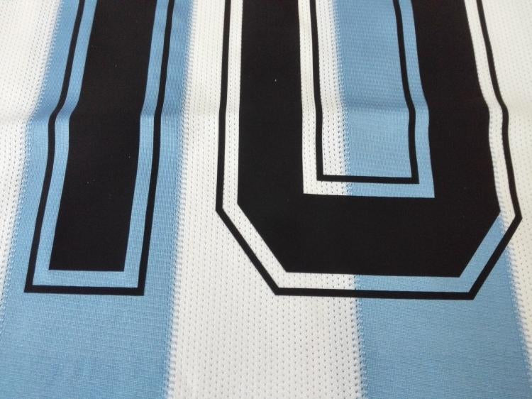 Camisa Retrô Argentina Home 1978 "Maradona" N°.10