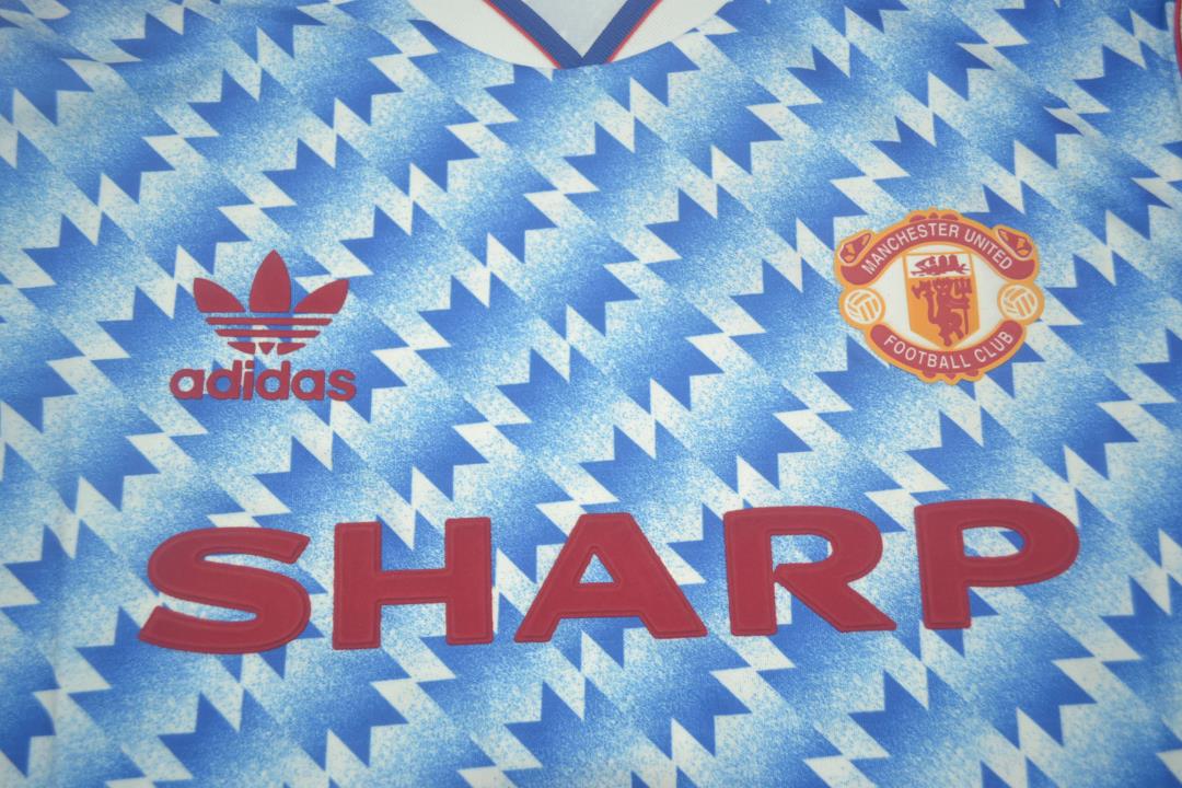 Camisa Retrô Manchester United Away 90/92 "Cantona" Nº7
