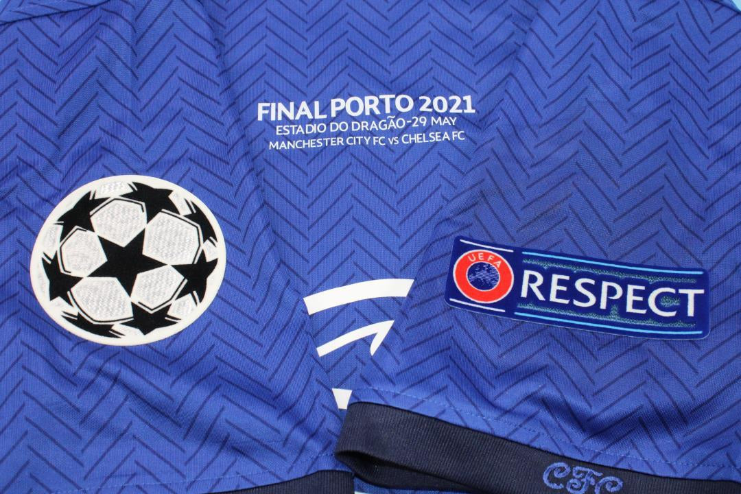 Camisa Retrô Chelsea UCL Final 20/21 "Kanté" Nº 7