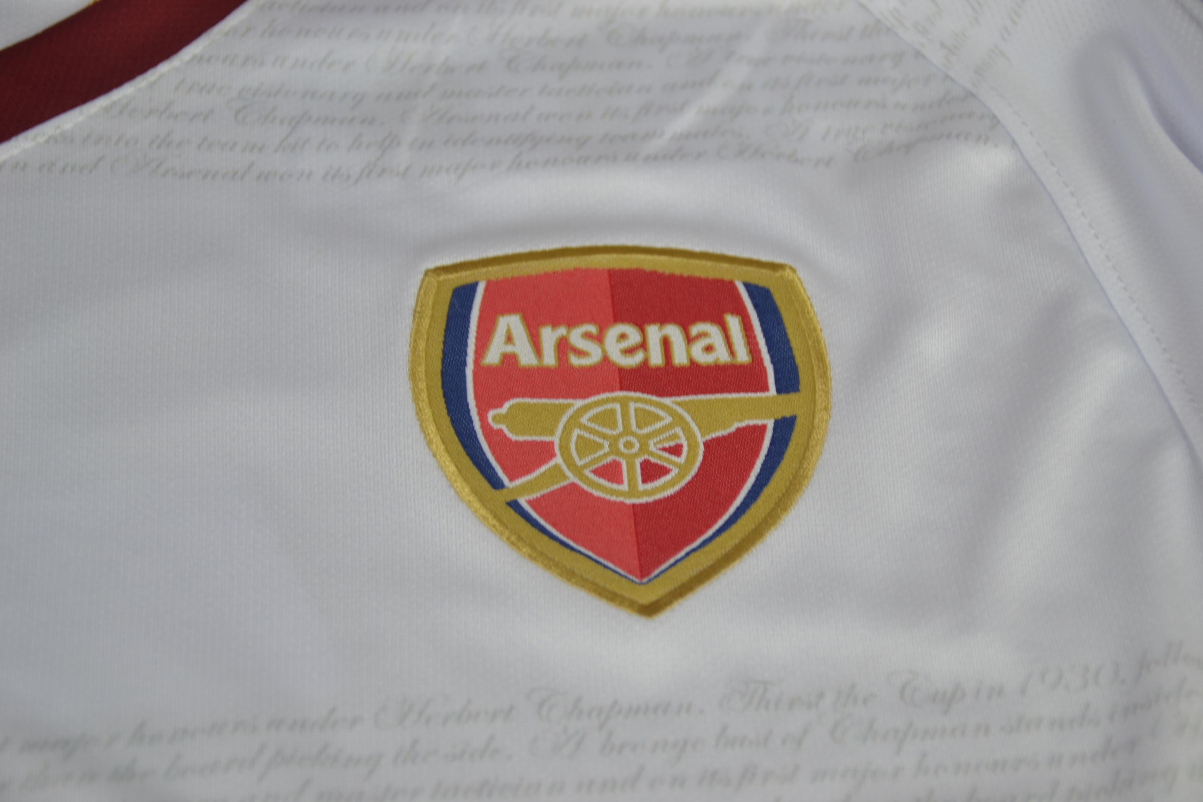 Camisa Retrô Arsenal Away 07/08 Manga Longaa "Rosicky" Nº 7