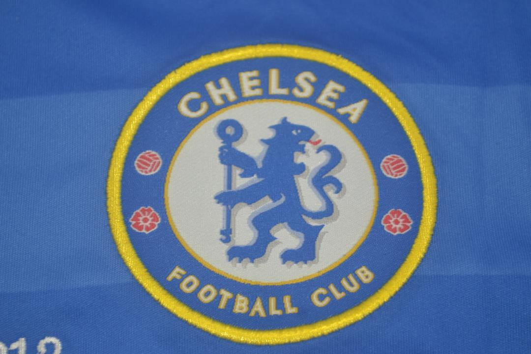 Camisa Retrô Chelsea UCL Final Manga Longaa 2012