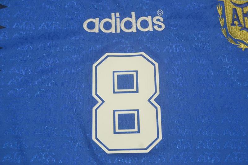Camisa Retrô Argentina Away 1994 "Riquelme" N°.8