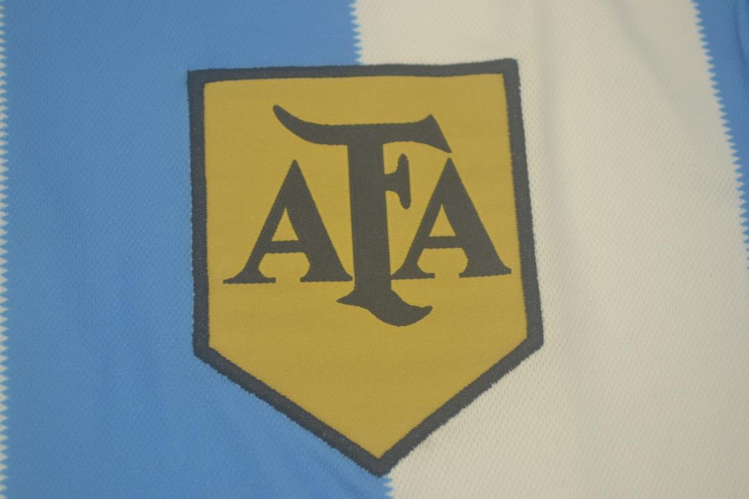Camisa Retrô Argentina Home Manga Longaa 1978