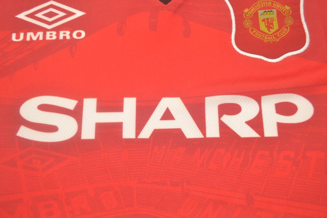 Camisa Retrô Manchester United Home 94/96 "Cantona" Nº7
