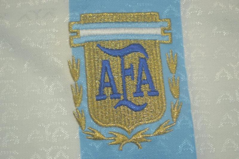 Camisa Retrô Argentina Home 96/97
