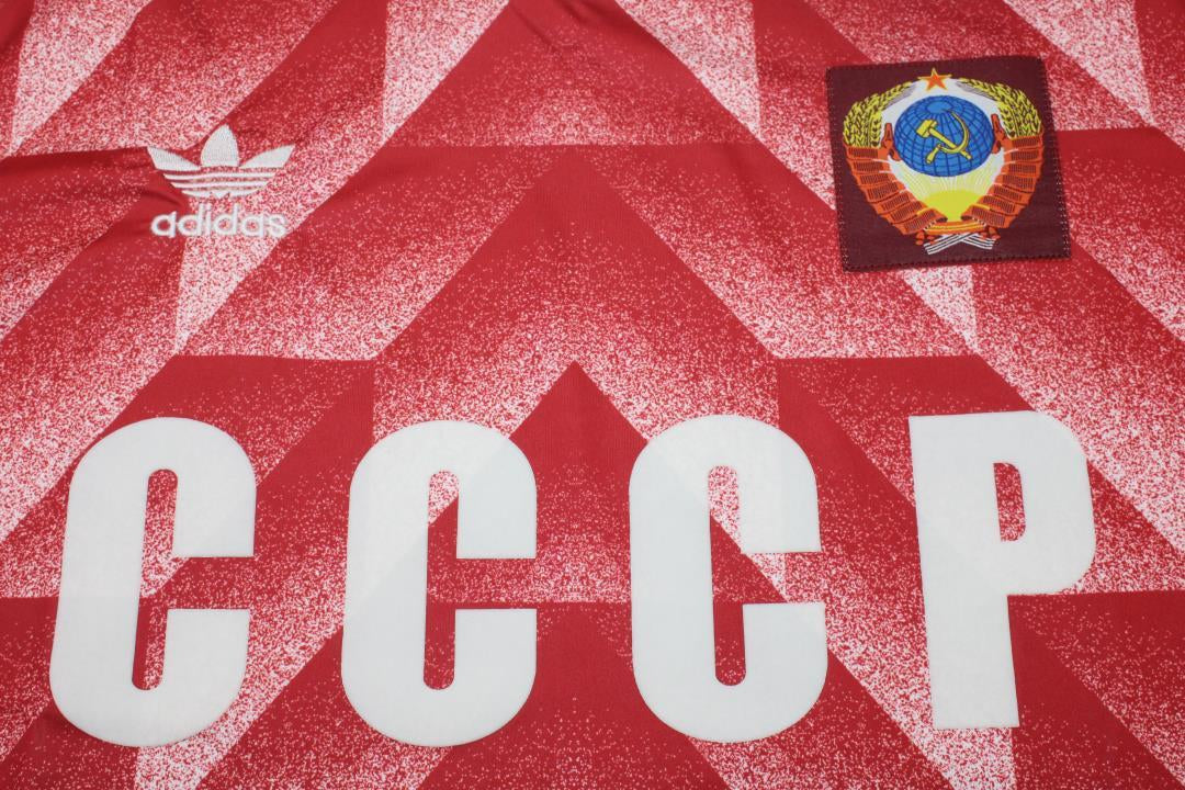 Camisa Retrô União Soviétiva Euro Home 1988