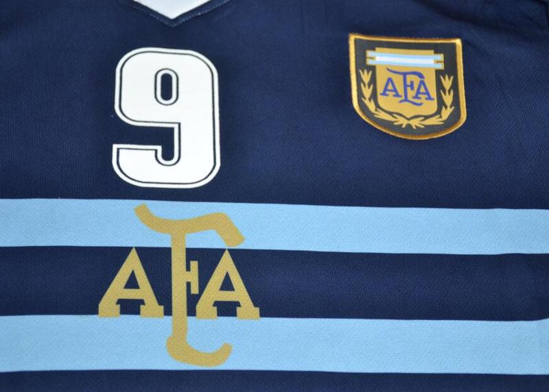 Camisa Retrô Argentina Away Camisa Retrô American Cup 1999 "Crespo" N°.9