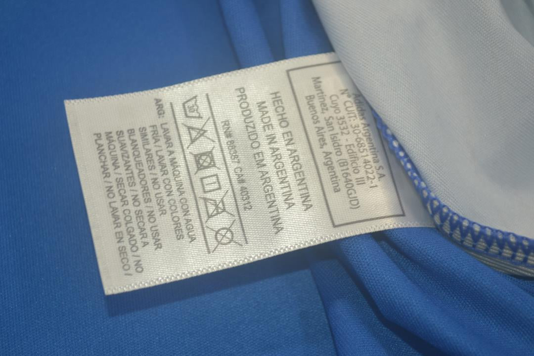 Camisa Retrô Argentina Away Copa do Mundo Finale Versão 2014 "Messi" N°.10