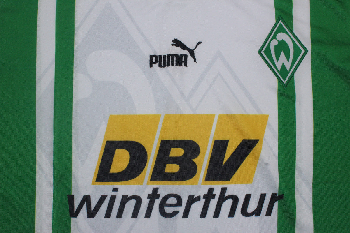 Camisa Retrô Werder Bremen Home 96/97 "Pfeifenberger" N°.7
