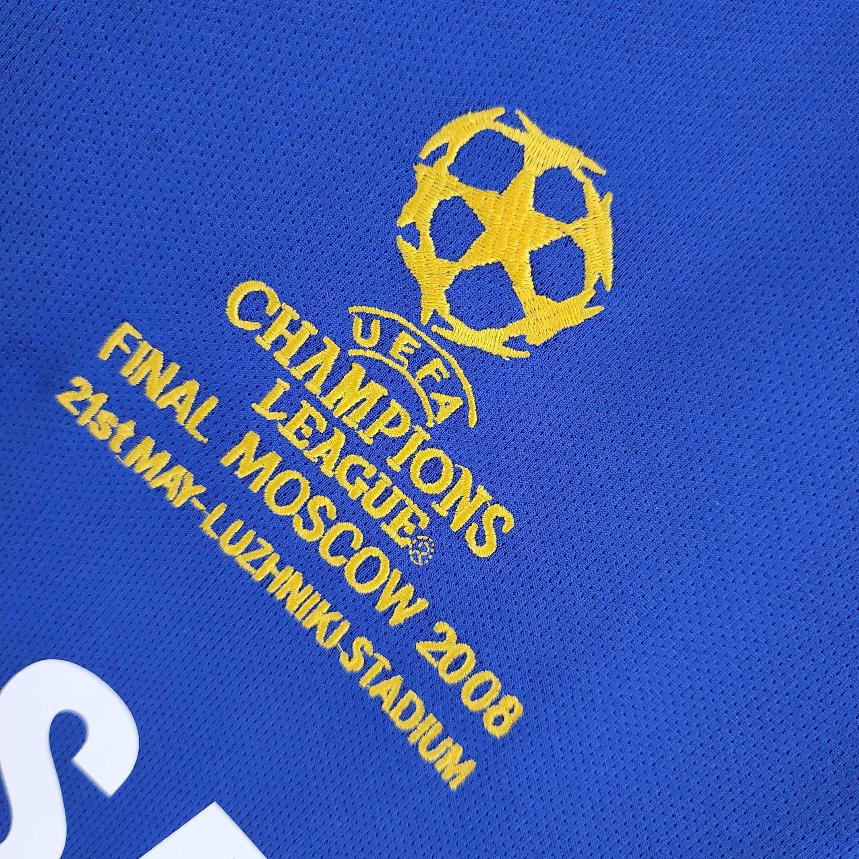 Camisa Retrô Chelsea Home 07/08 UCL Finale Versão "Essien" Nº 5