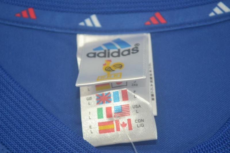 Camisa Retrô França Home 2002 "Zidane" N°.10