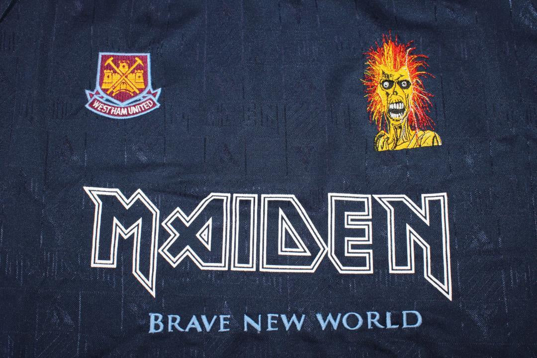 Camisa Retrô Iron Maiden Home 99 Nº 7