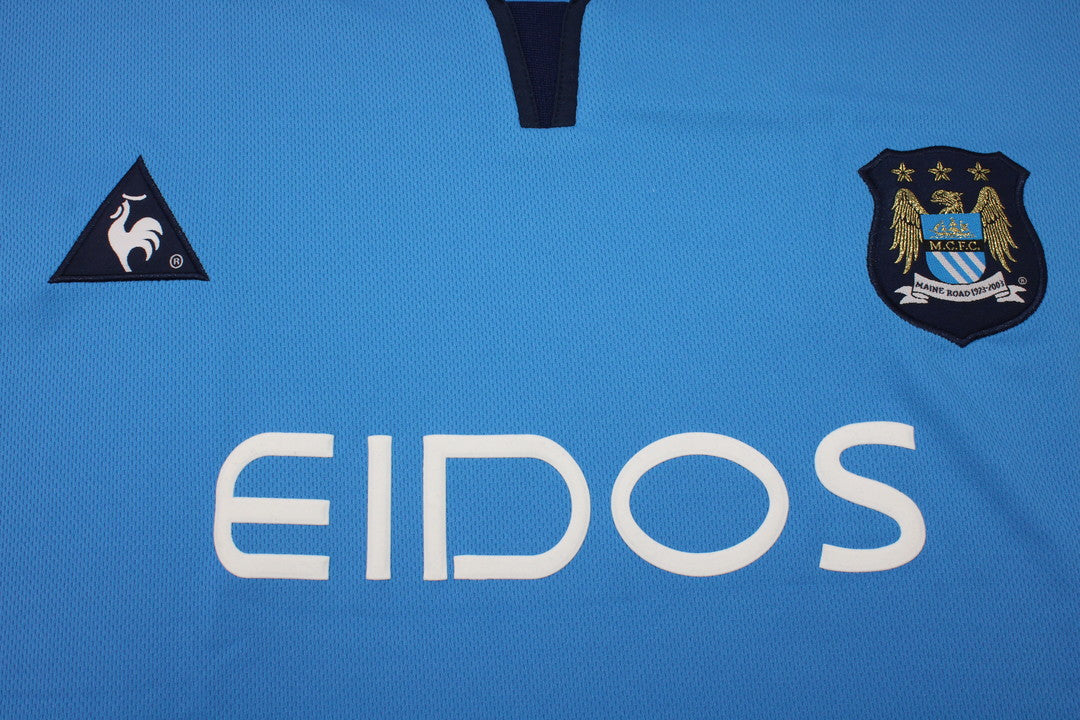 Camisa Retrô Manchester City Home 01/02 "Haaland" Nº15