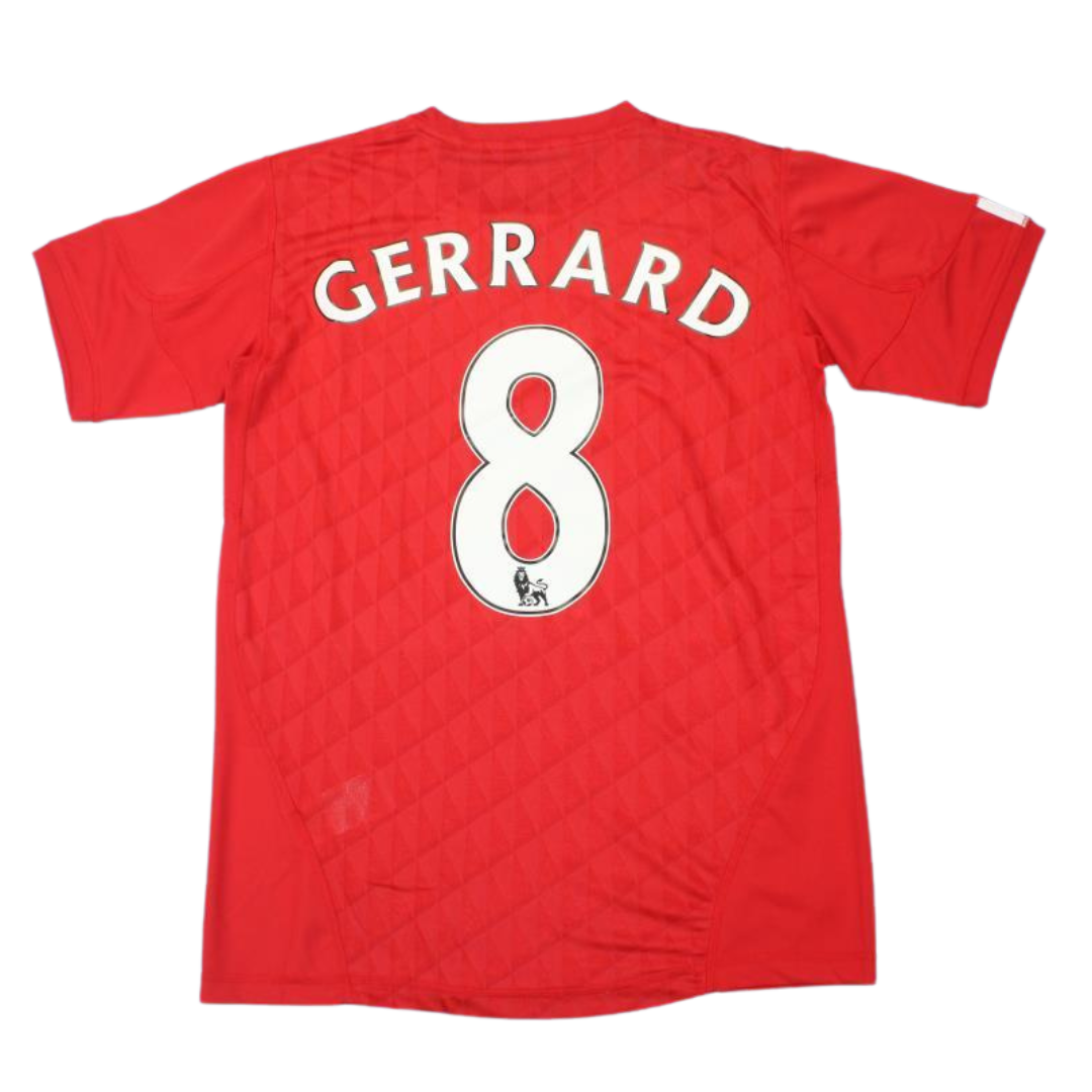 Camisa Retrô Liverpool Home 10/12 "Garrard" Nº 8