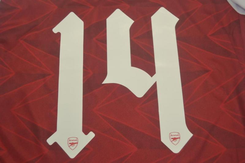 Camisa Retrô Arsenal FA Cup Final 2020 "Aubameyang" Nº 14