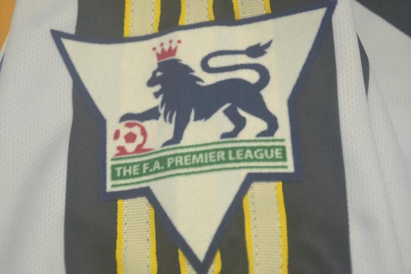 Camisa Retrô New Castle Home Manga Longaa 97/99 "Shearer" Nº 9