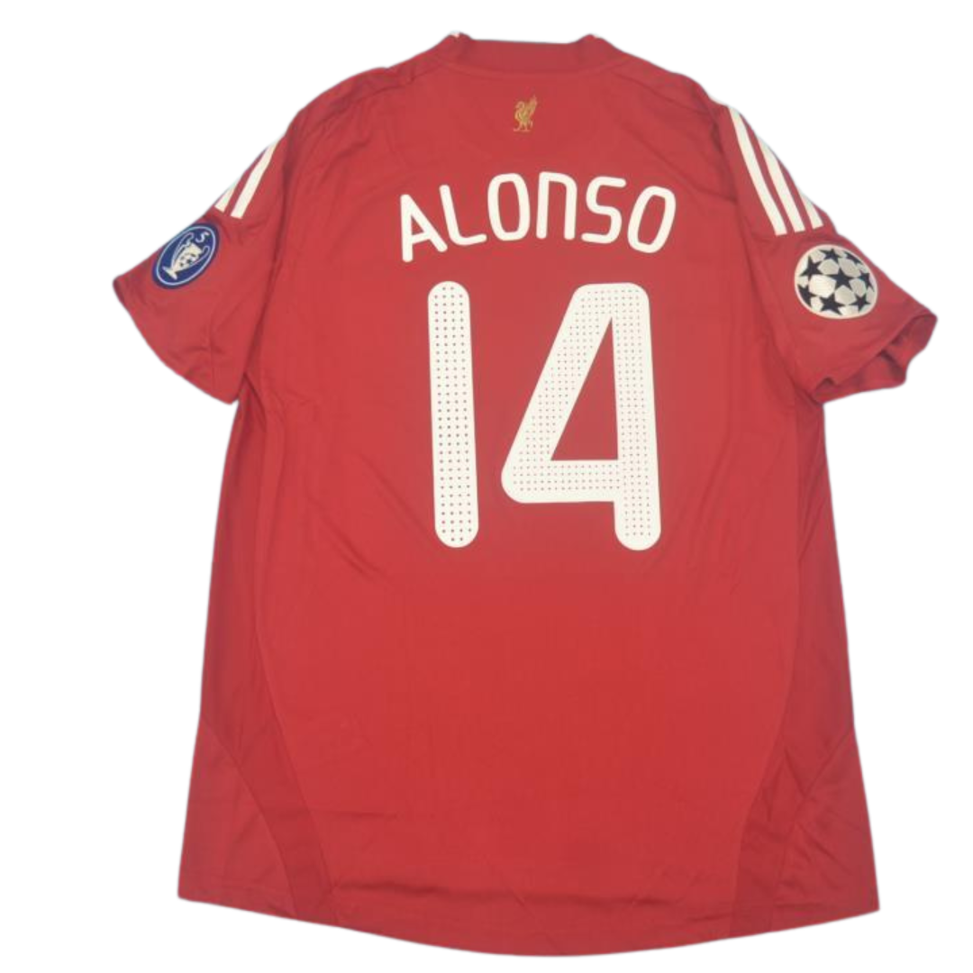 Camisa Retrô Liverpool Home 09/10 "Alonso" Nº 14