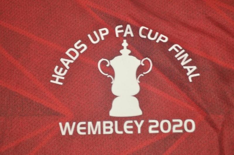Camisa Retrô Arsenal FA Cup Final 2020 "Aubameyang" Nº 14