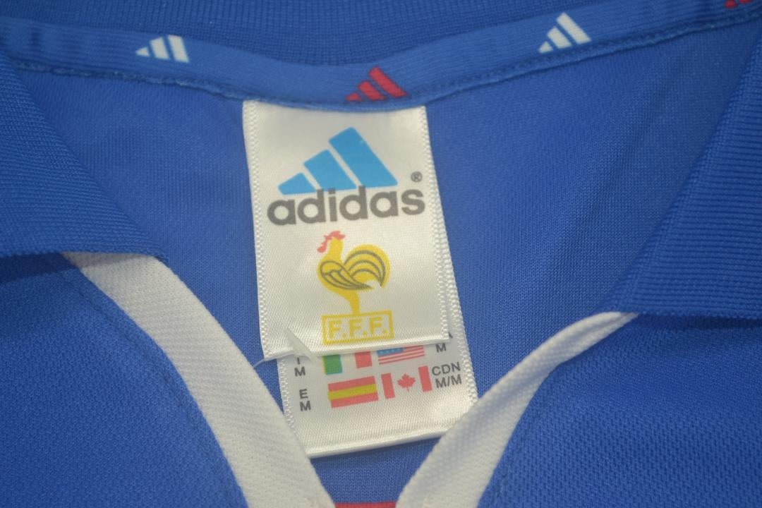 Camisa Retrô França Home Final Versão UEFA Europameisterschaft 2000