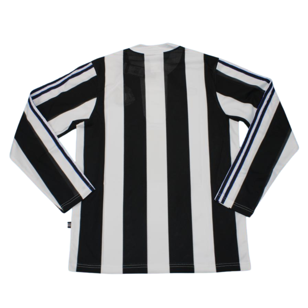Camisa Retrô New Castle Home Manga Longaa 95/97