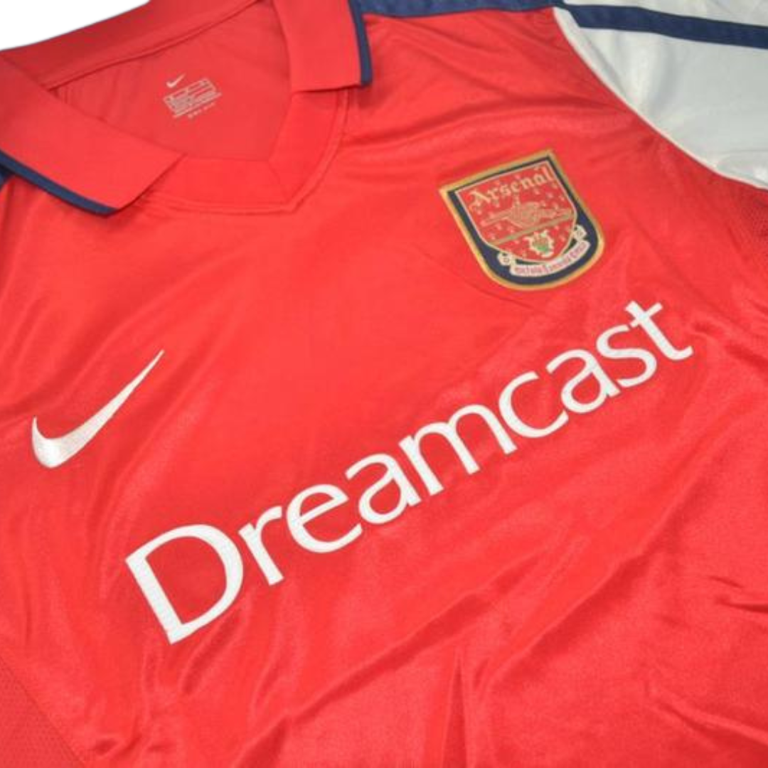 Camisa Retrô Arsenal Home 00/02 "HeN°y" Nº 14
