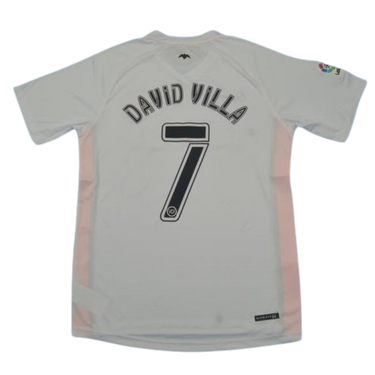 Camisa Retrô Valencia Home  2006 "David Villa" Nº 7