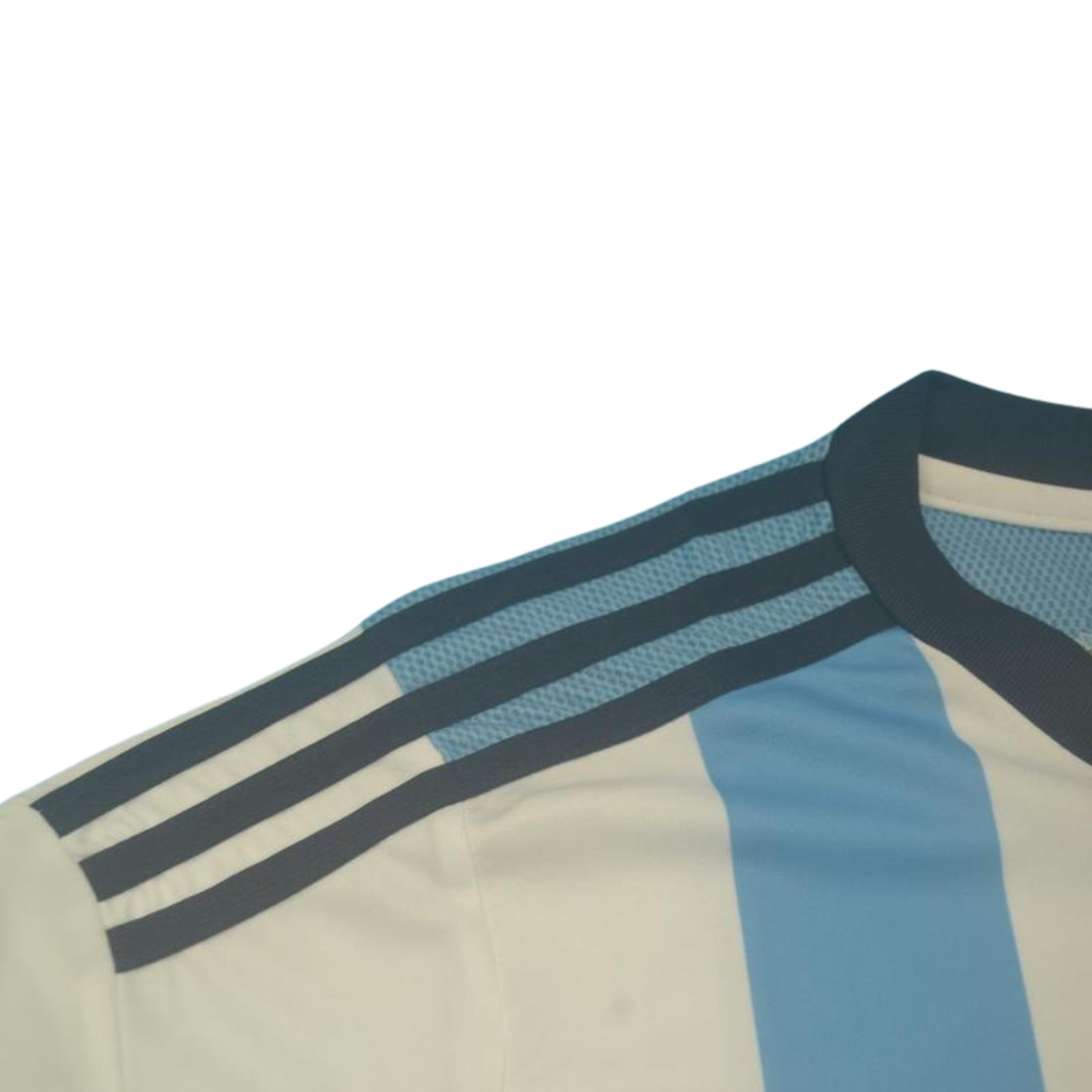 Camisa Retrô Argentina Home Manga Longaa 2014