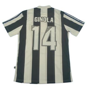 Camisa Retrô New Castle Home 95/97 "Ginola" Nº 14