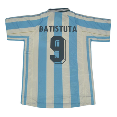 Camisa Retrô Argentina Home 1998 "Batistuta" N°.9
