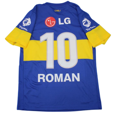 Camisa Retrô Boca Juniors Home 11/12 "Camisa Retrô Roman" N°.10
