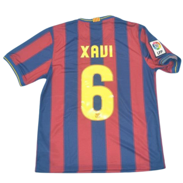 Camisa Retrô Barcelona Home 09/10 "Xavi" Nº 6