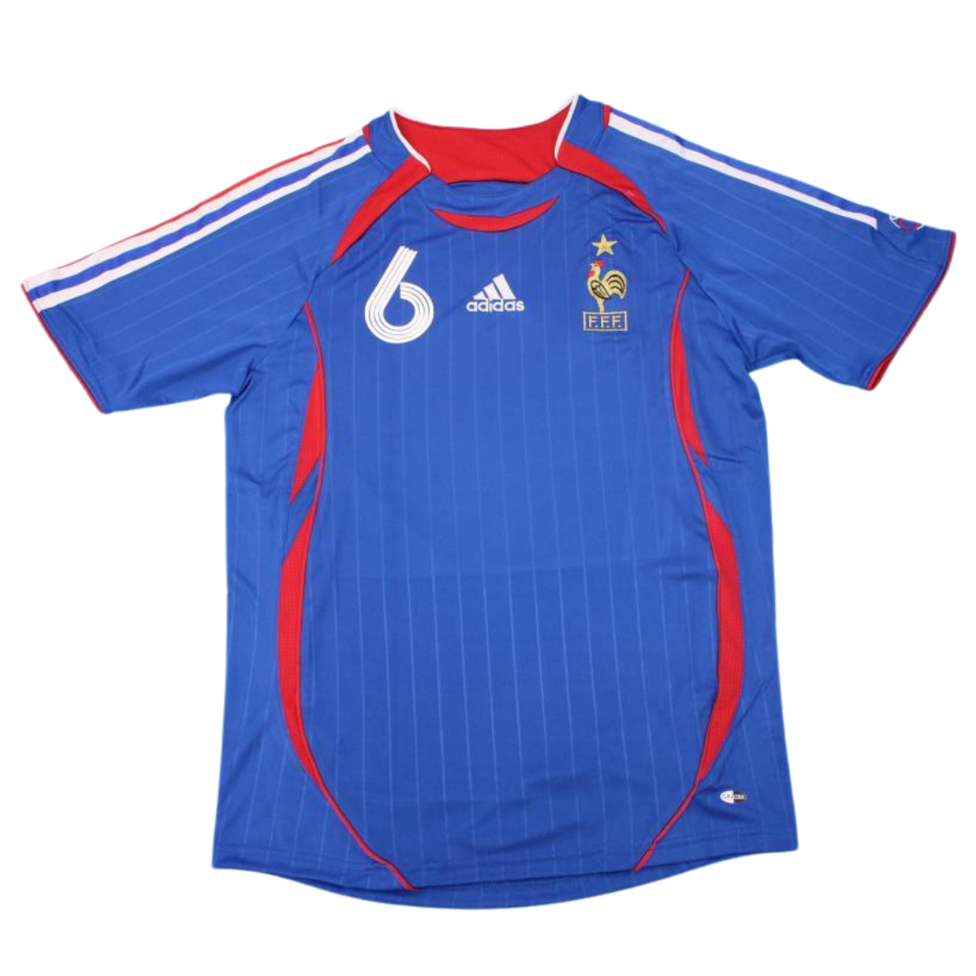 Camisa Retrô França Home 2006 "Makelele" N°6