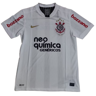 Camisa Corinthians Home 10/11 - Versão Retrô