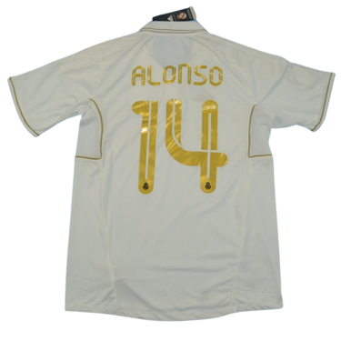 Camisa Retrô Real Madrid Home 11/12 "Alonso" Nº 14