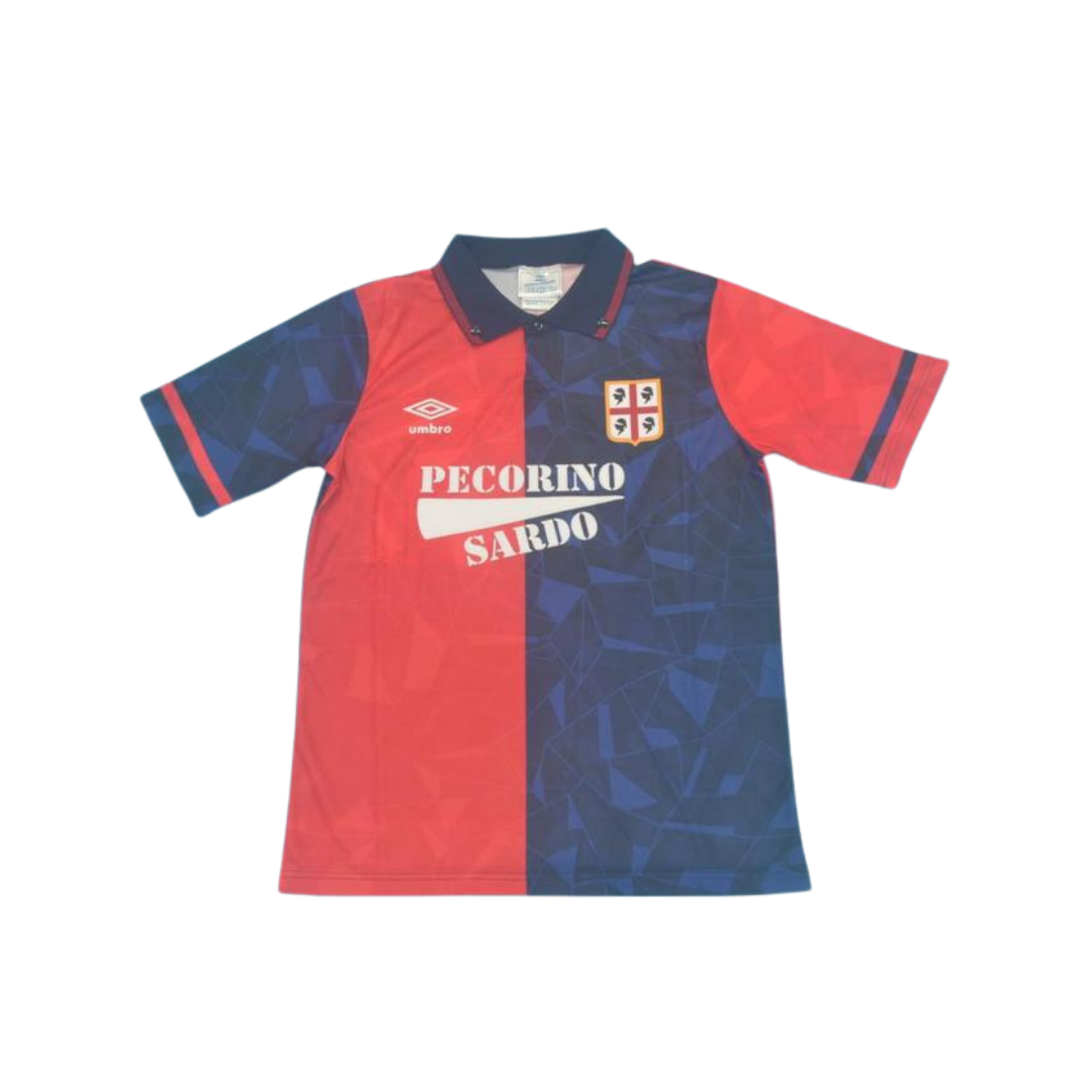 Camisa Retrô Cagliari Home 91/92