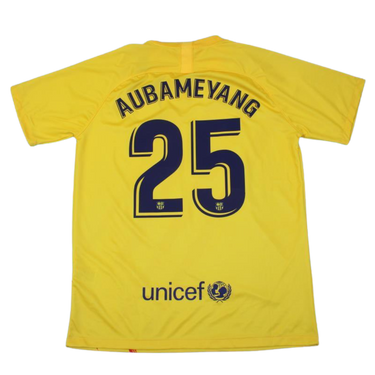 Camisa Retrô Barcelona Away Third  19/20 "Aubameyang" Nº 25