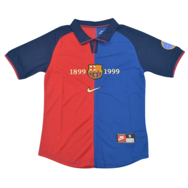 Camisa Retrô Barcelona Home Century Versão 99/00