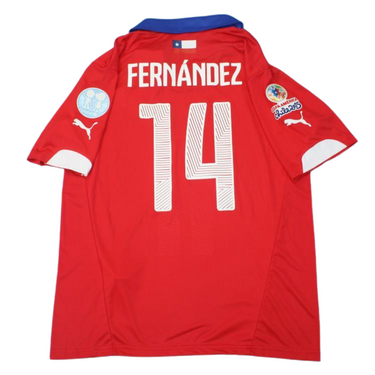 Camisa Retrô União Chile Home 2014 Camisa Retrô American Cup Versão "Fernández" N°14