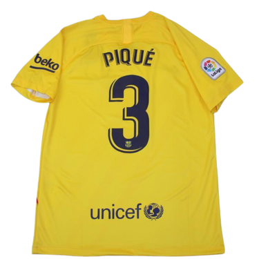 Camisa Retrô Barcelona Away Third  19/20 "Piqué" Nº 3