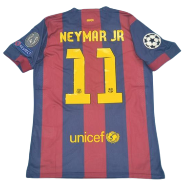 Camisa Retrô Barcelona Home 14/15 "Neymar Jr." Nº 11