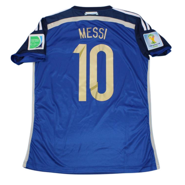 Camisa Retrô Argentina Away Copa do Mundo Finale Versão 2014 "Messi" N°.10