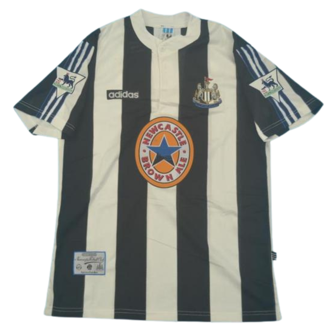 Camisa Retrô New Castle Home 95/97 "Shearer" Nº 9