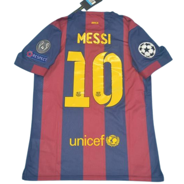 Camisa Retrô Barcelona Home 14/15 "Messi" Nº 10