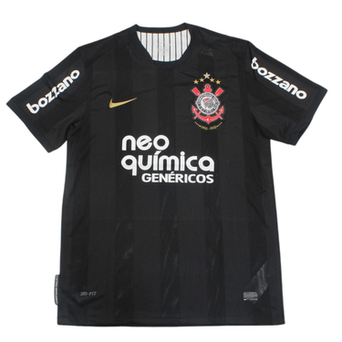 Camisa Corinthians Away 10/11 - Versão Retrô