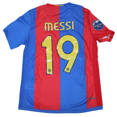 Camisa Retrô Barcelona Home 06/07 "Messi" Nº 19