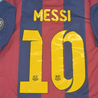 Camisa Retrô Barcelona Home 14/15 "Messi" Nº 10