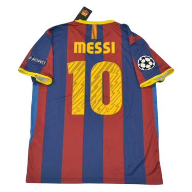 Camisa Retrô Barcelona UCL Final  2011 "Messi" Nº 10
