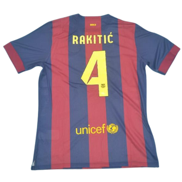 Camisa Retrô Barcelona Home 14/15 "Raic" Nº 4