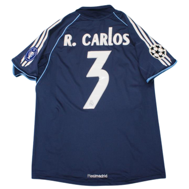 Camisa Retrô Real Madrid Away 05/06 "R. CarCamisa Retrô Los" Nº 3
